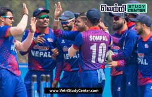 Vetri Study Center Current Affairs - Asian Games - Nepalam Criker Team
