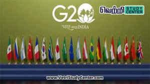 Vetri Study Center Current Affairs - G20