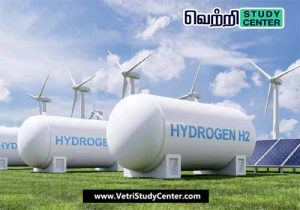 Vetri Study Center Current Affairs - Green Hydrogen
