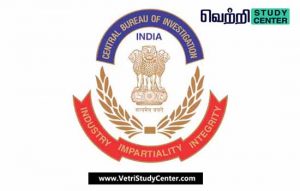 Vetri Study Center Current Affairs - CBI
