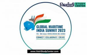 Vetri Study Center Current Affairs - Global Maritime Summit