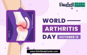 Vetri Study Center Current Affairs - World Arthritis Day