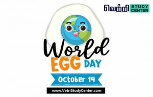 Vetri Study Center Current Affairs - World Egg Day