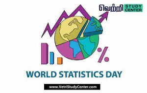 Vetri Study Center Current Affairs - World Statistics Day