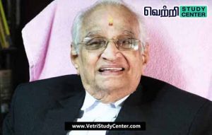 Vetri Study Center Current Affairs - Balasubramanian Menon