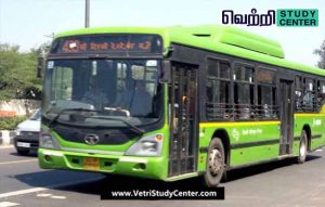 Vetri Study Center Current Affairs - Diesel bus