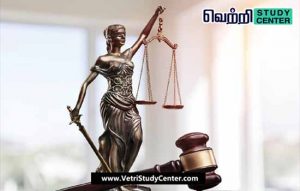 Vetri Study Center Current Affairs - General Civil Law