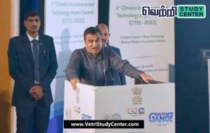 Vetri Study Center Current Affairs - India Water Impact Summit
