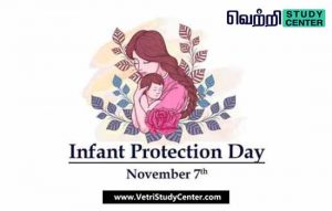 Vetri Study Center Current Affairs - Infant Protection Day