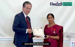 Vetri Study Center Current Affairs - Legion of Honor Award
