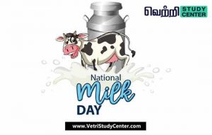 Vetri Study Center Current Affairs - National Milk Day