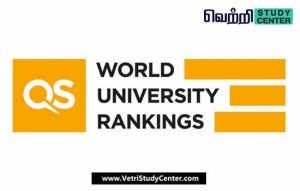 Vetri Study Center Current Affairs - QS World University - Rankings Bar