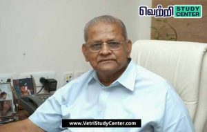 Vetri Study Center Current Affairs - SS Badrinath