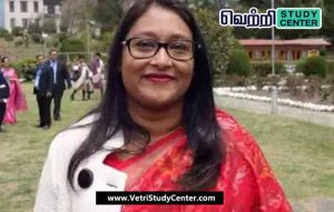 Vetri Study Center Current Affairs - Saima Wasid