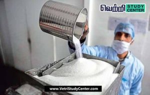 Vetri Study Center Current Affairs - Ethanol – sugarcane juice, pulp is prohibited