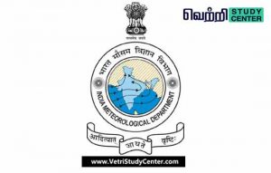 Vetri Study Center Current Affairs - India Meteorological Centre