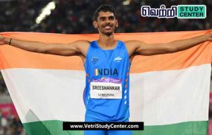 Vetri Study Center Current Affairs - Murali Sreeshankar