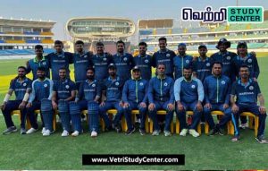 Vetri Study Center Current Affairs - Vijay Hazare Trophy
