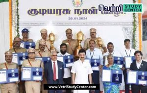 Vetri Study Center Current Affairs - republic award