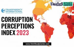 Vetri Study Center Current Affairs - Corruption Perceptions Index