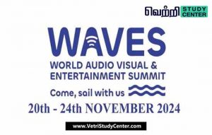 Vetri Study Center Current Affairs - World Audio Visual Entertainment Summit