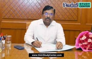 Vetri Study Center Current Affairs - Muruganantham Chief secretary