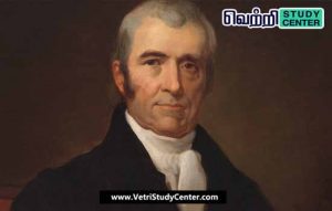 Vetri Study Center Current Affairs - John Marshall