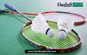 Vetri Study Center Current Affairs - National Badminton Championships