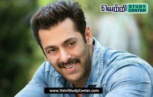 Vetri Study Center Current Affairs - Salman Khan