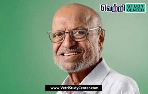 Vetri Study Center Current Affairs - Shyam Benegal