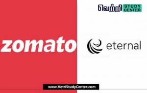 Vetri Study Center Current Affairs - Zomato