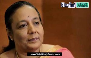 Vetri Study Center Current Affairs - Jayshree Vencatesan