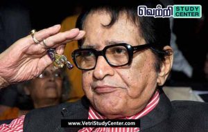 Vetri Study Center Current Affairs_Manoj Kumar