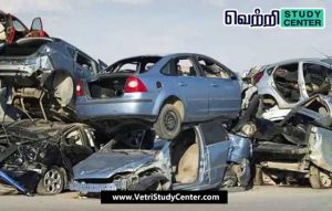 Vetri Study Center Current Affairs - Old Vehicle Disposal Policy