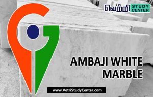 Vetri Study Center Current Affairs - Ambaji White Marble
