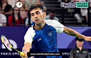 Vetri Study Center Current Affairs - Lakshya Sen
