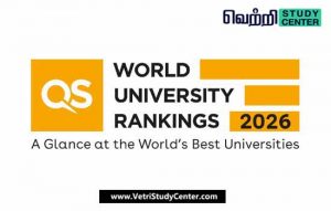 Vetri Study Center Current Affairs - QS Ranking